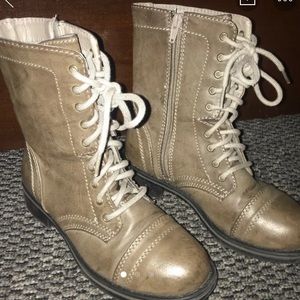 Brown Combat Boots